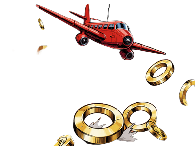 Aviator Crash Game mit rotem Flugzeug und steigendem Multiplikator bei Vavada Casino